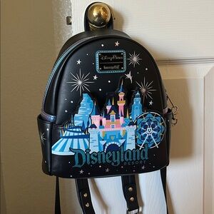 Loungefly Black Disneyland Resort Backpack